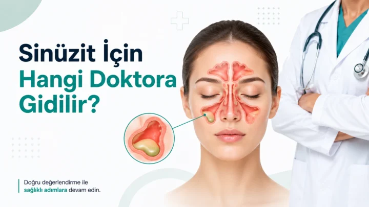Sinüzit İçin Hangi Doktora Gidilir? Belirtileri ve Tedavisi