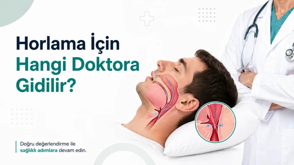 Horlama İçin Hangi Doktora Gidilir? KBB mi Göğüs Hastalıkları mı?
