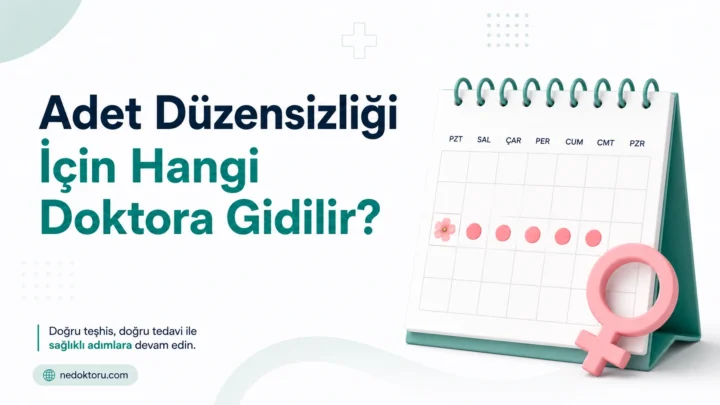 Adet Düzensizliği İçin Hangi Doktora Gidilir? Kadın Doğum mu Endokrinoloji mi?
