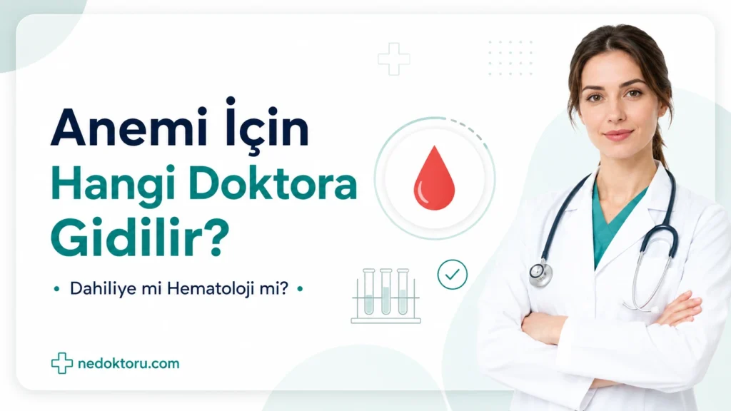 Anemi İçin Hangi Doktora Gidilir? Dahiliye mi Hematoloji mi?
