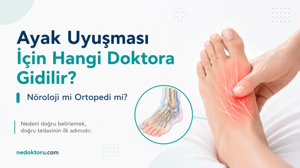 Ayak Uyuşması İçin Hangi Doktora Gidilir? Nöroloji mi Ortopedi mi?