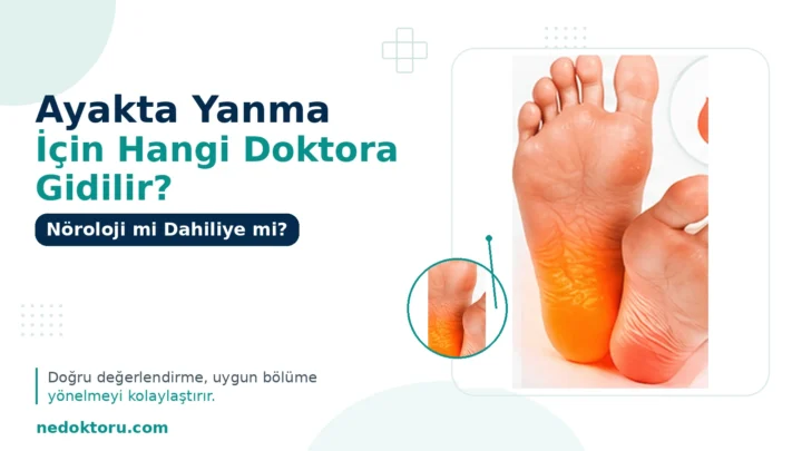 Ayakta Yanma İçin Hangi Doktora Gidilir? Nöroloji mi Dahiliye mi?