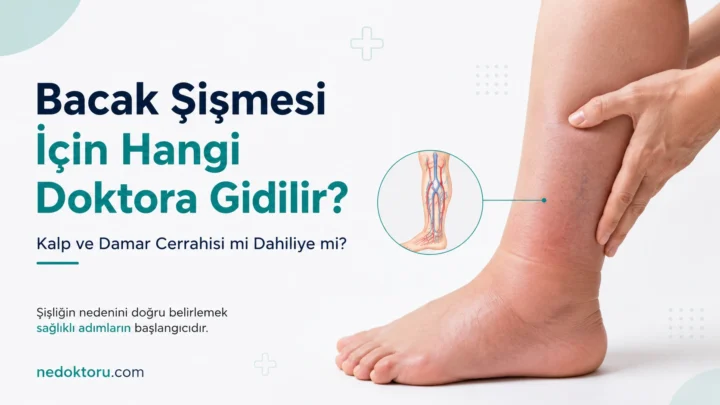 Bacak Şişmesi İçin Hangi Doktora Gidilir? Kalp ve Damar Cerrahisi mi Dahiliye mi?