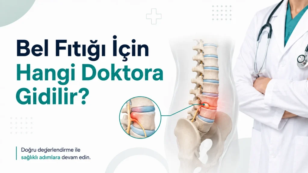 Bel Fıtığı İçin Hangi Doktora Gidilir? Beyin Cerrahisi mi FTR mi?