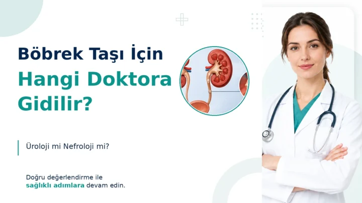 Böbrek Taşı İçin Hangi Doktora Gidilir? Üroloji mi Nefroloji mi?