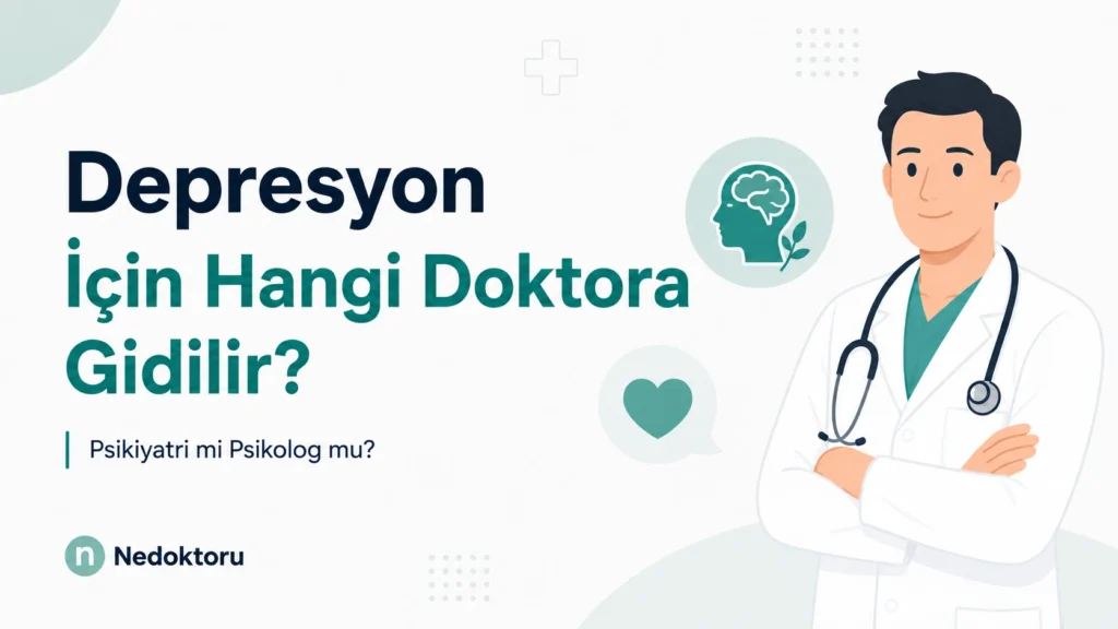 Depresyon İçin Hangi Doktora Gidilir? Psikiyatri mi Psikolog mu?