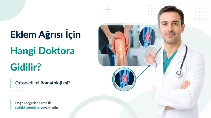 Eklem Ağrısı İçin Hangi Doktora Gidilir? Ortopedi mi Romatoloji mi?