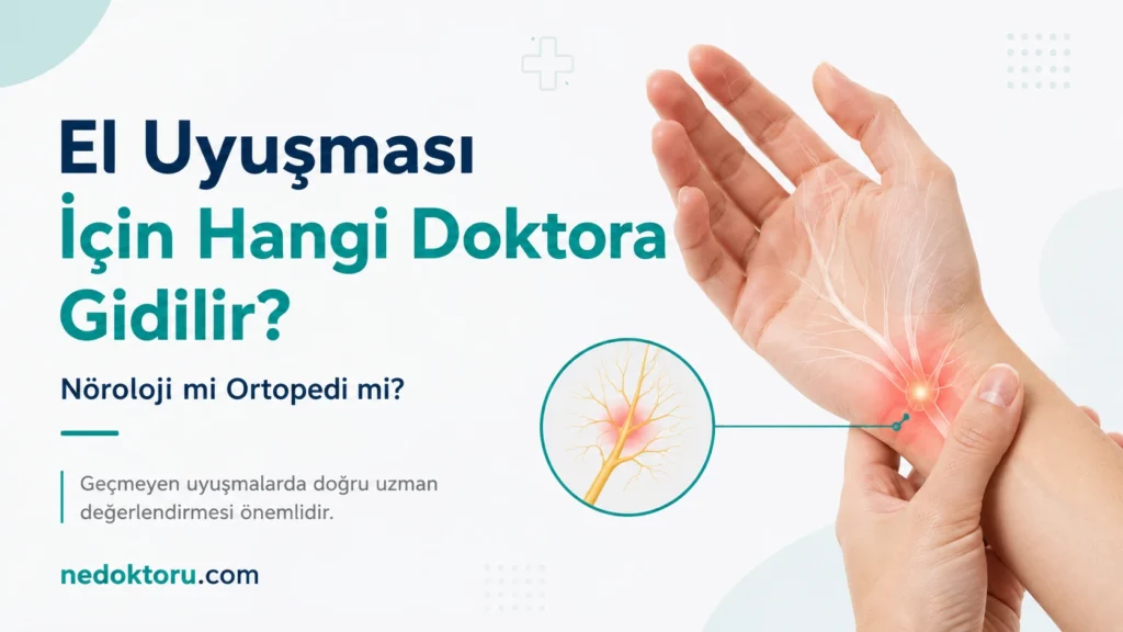 El Uyuşması İçin Hangi Doktora Gidilir? Nöroloji mi Ortopedi mi?