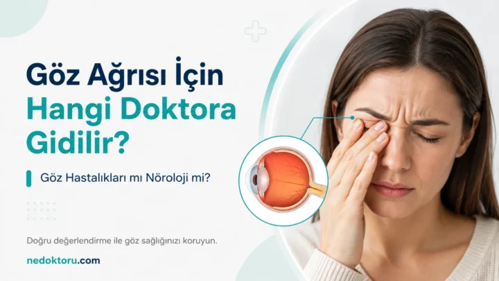 Göz Ağrısı İçin Hangi Doktora Gidilir? Göz Hastalıkları mı Nöroloji mi?