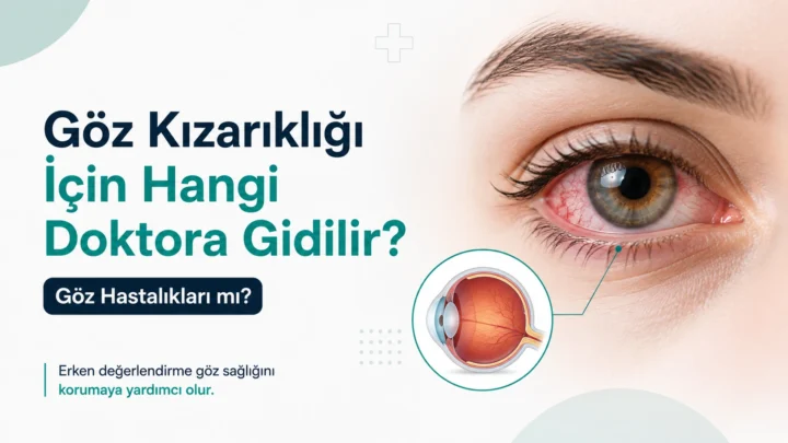 Göz Kızarıklığı İçin Hangi Doktora Gidilir? Göz Hastalıkları mı?