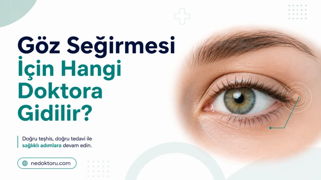 Göz Seğirmesi İçin Hangi Doktora Gidilir? Göz Hastalıkları mı Nöroloji mi?
