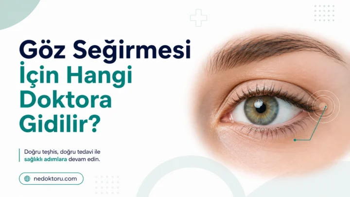 Göz Seğirmesi İçin Hangi Doktora Gidilir? Göz Hastalıkları mı Nöroloji mi?