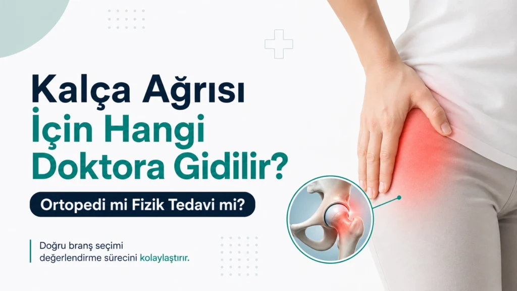 Kalça Ağrısı İçin Hangi Doktora Gidilir? Ortopedi mi Fizik Tedavi mi?