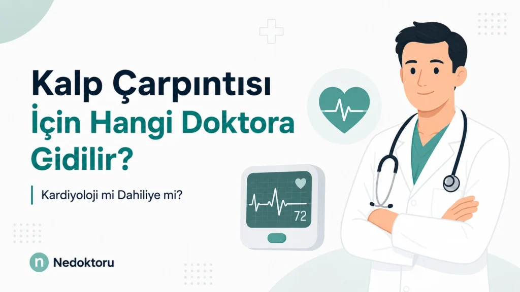 Kalp Çarpıntısı İçin Hangi Doktora Gidilir? Kardiyoloji mi Dahiliye mi?