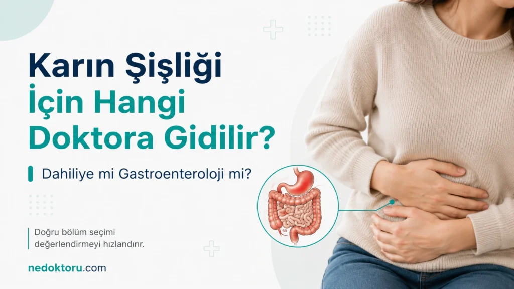 Karın Şişliği İçin Hangi Doktora Gidilir? Dahiliye mi Gastroenteroloji mi?
