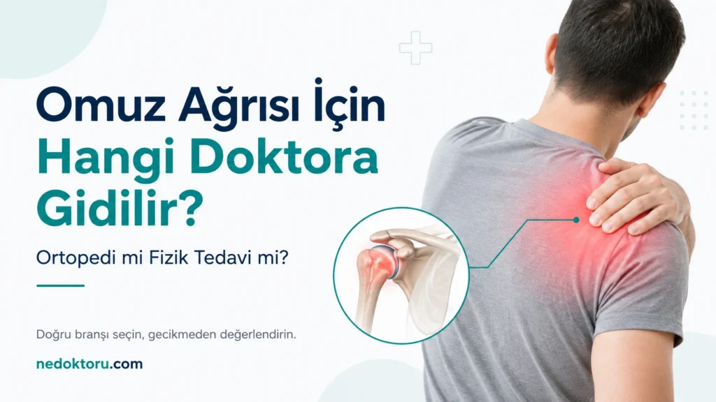 Omuz Ağrısı İçin Hangi Doktora Gidilir? Ortopedi mi Fizik Tedavi mi?