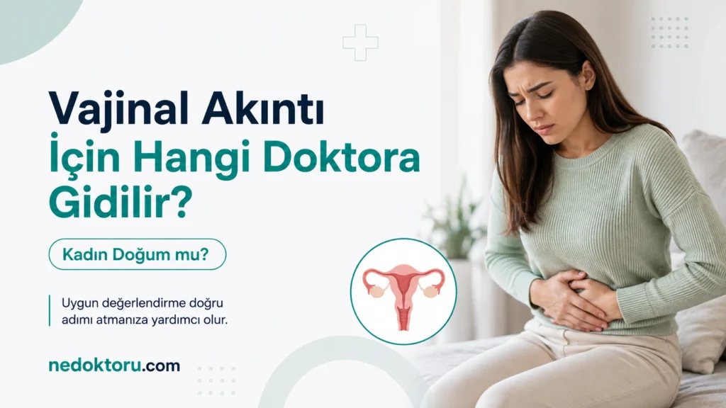 Vajinal Akıntı İçin Hangi Doktora Gidilir? Kadın Hastalıkları ve Doğum mu?