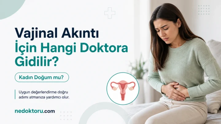 Vajinal Akıntı İçin Hangi Doktora Gidilir? Kadın Hastalıkları ve Doğum mu?